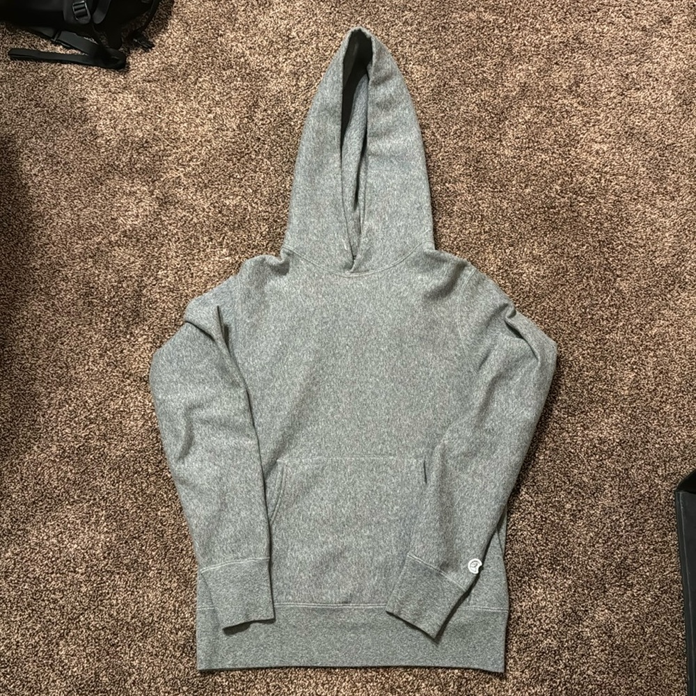 todd snyder x champion grey hoodie